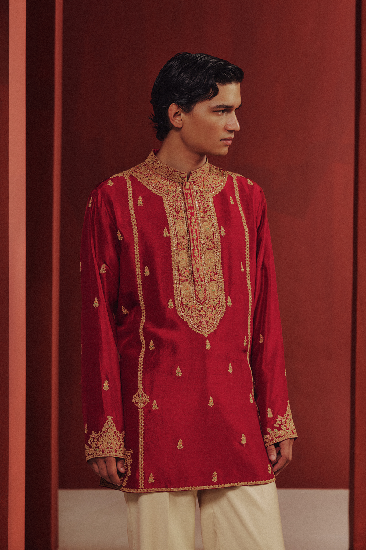 The Abeer Kashidakari Kurta Set