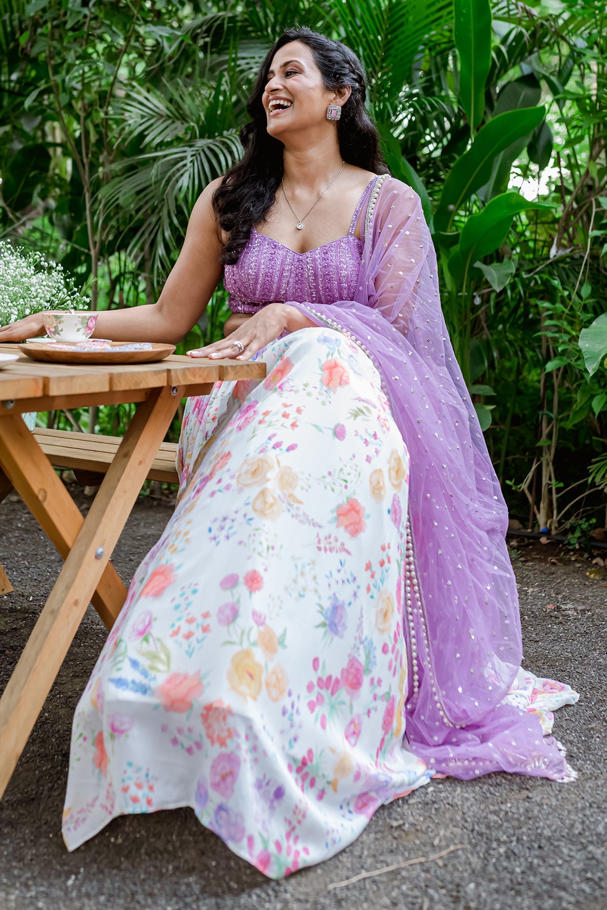 IRENE GEORGETTE JUNE SET