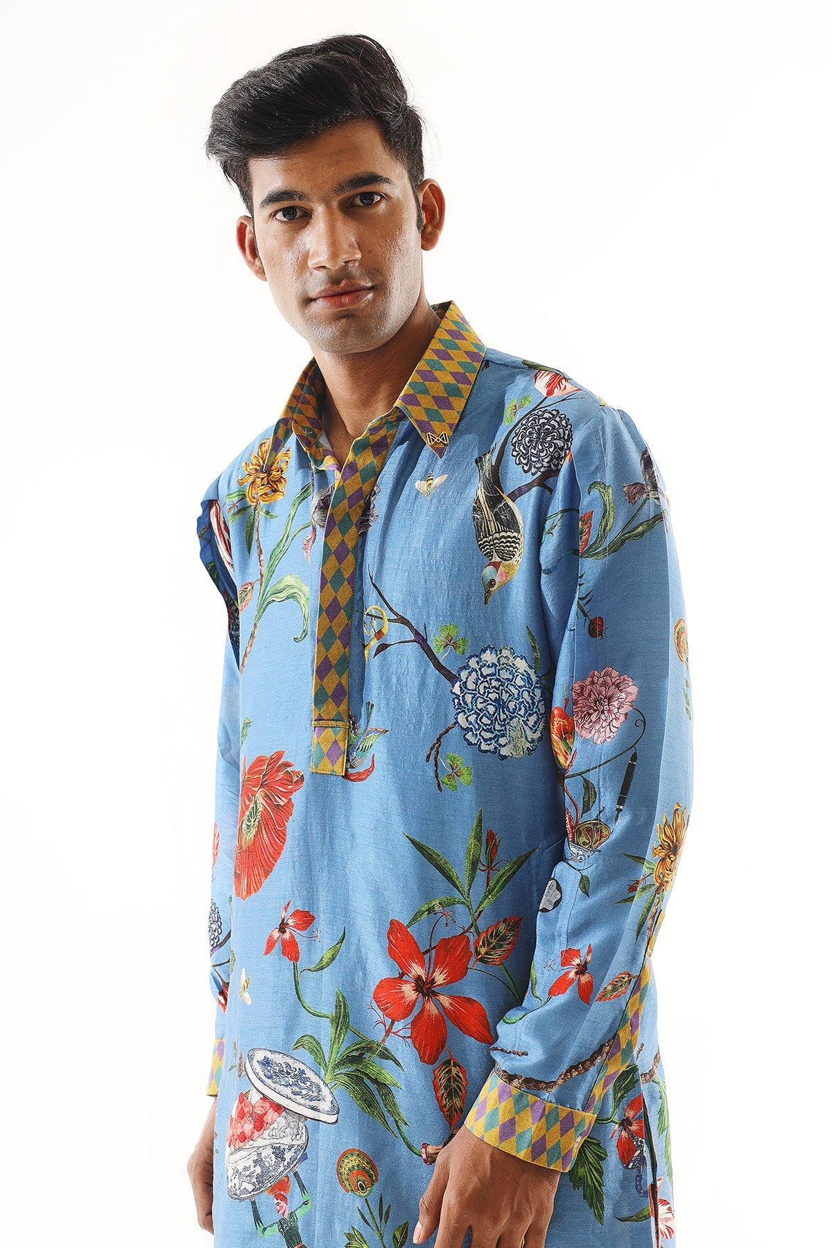 PRINTED KURTA AND PANT SET