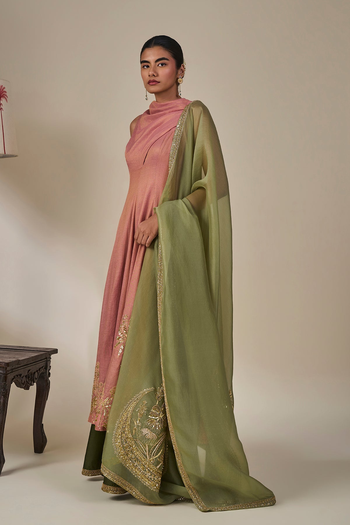 'Gulkand Gulnaar' Anarkali Set