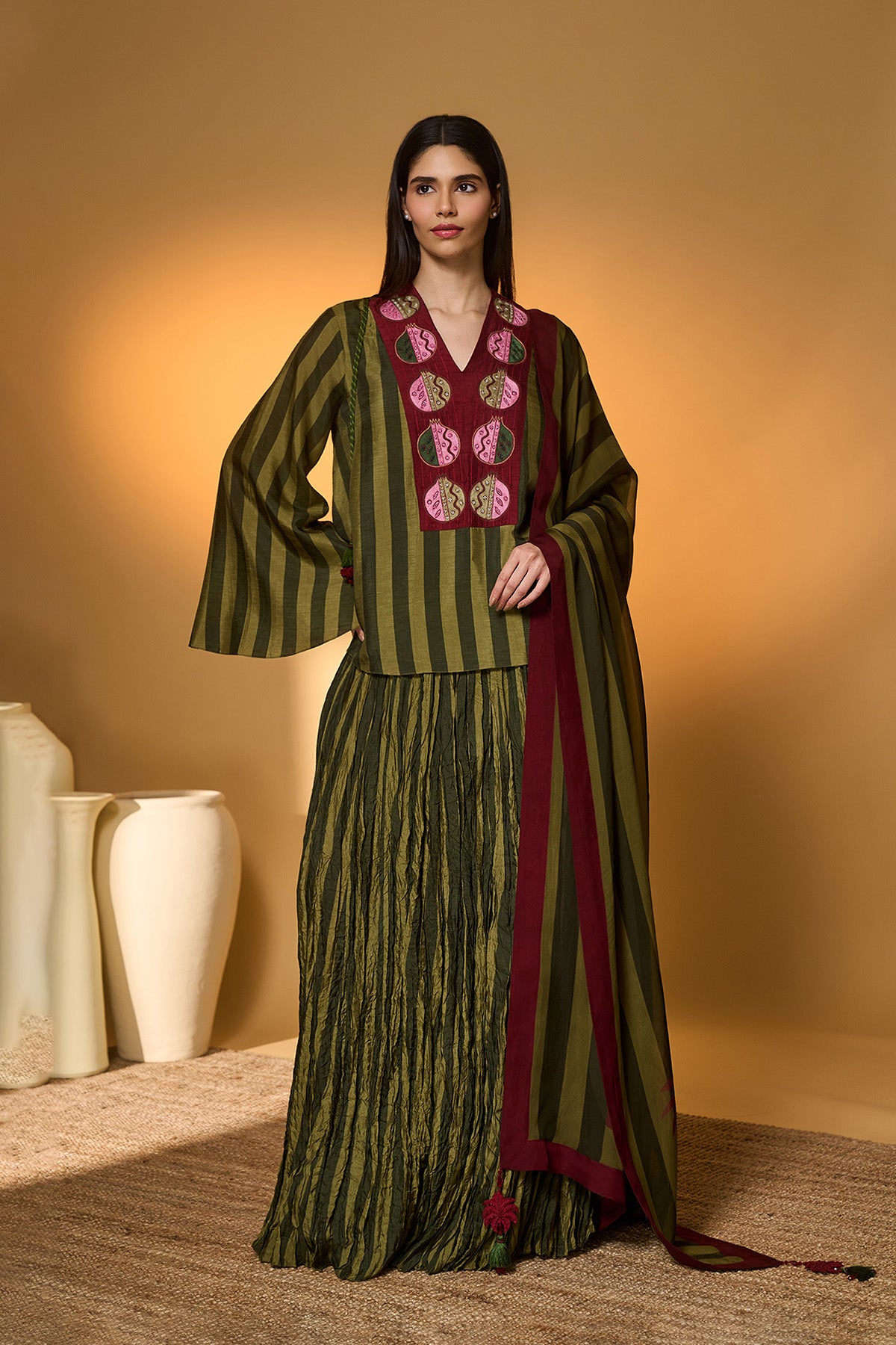 Anar Garden Skirt Set