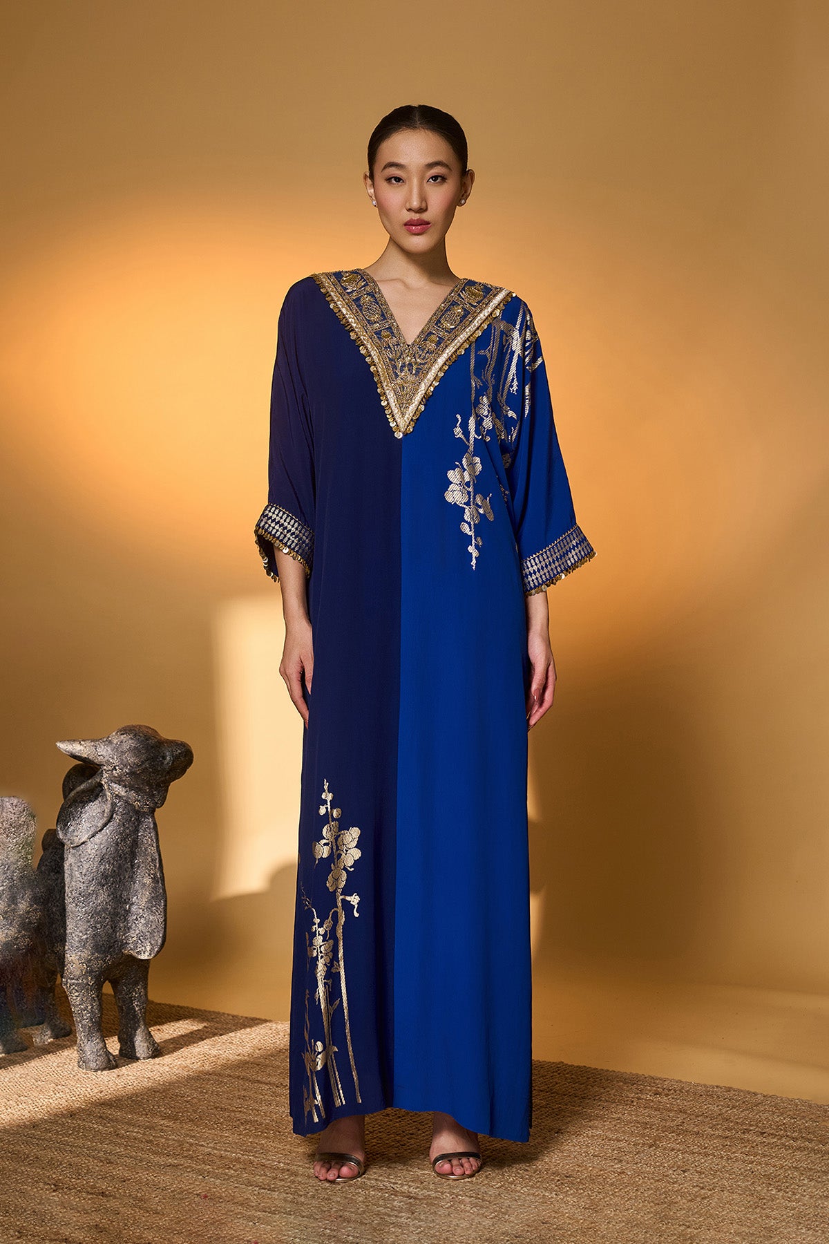 Blue Moonlight Melody Kaftan