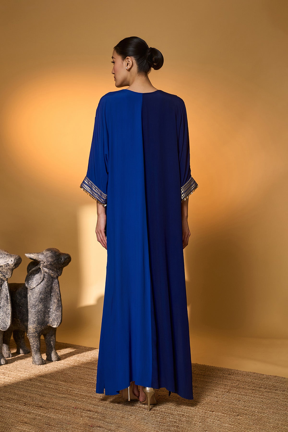 Blue Moonlight Melody Kaftan