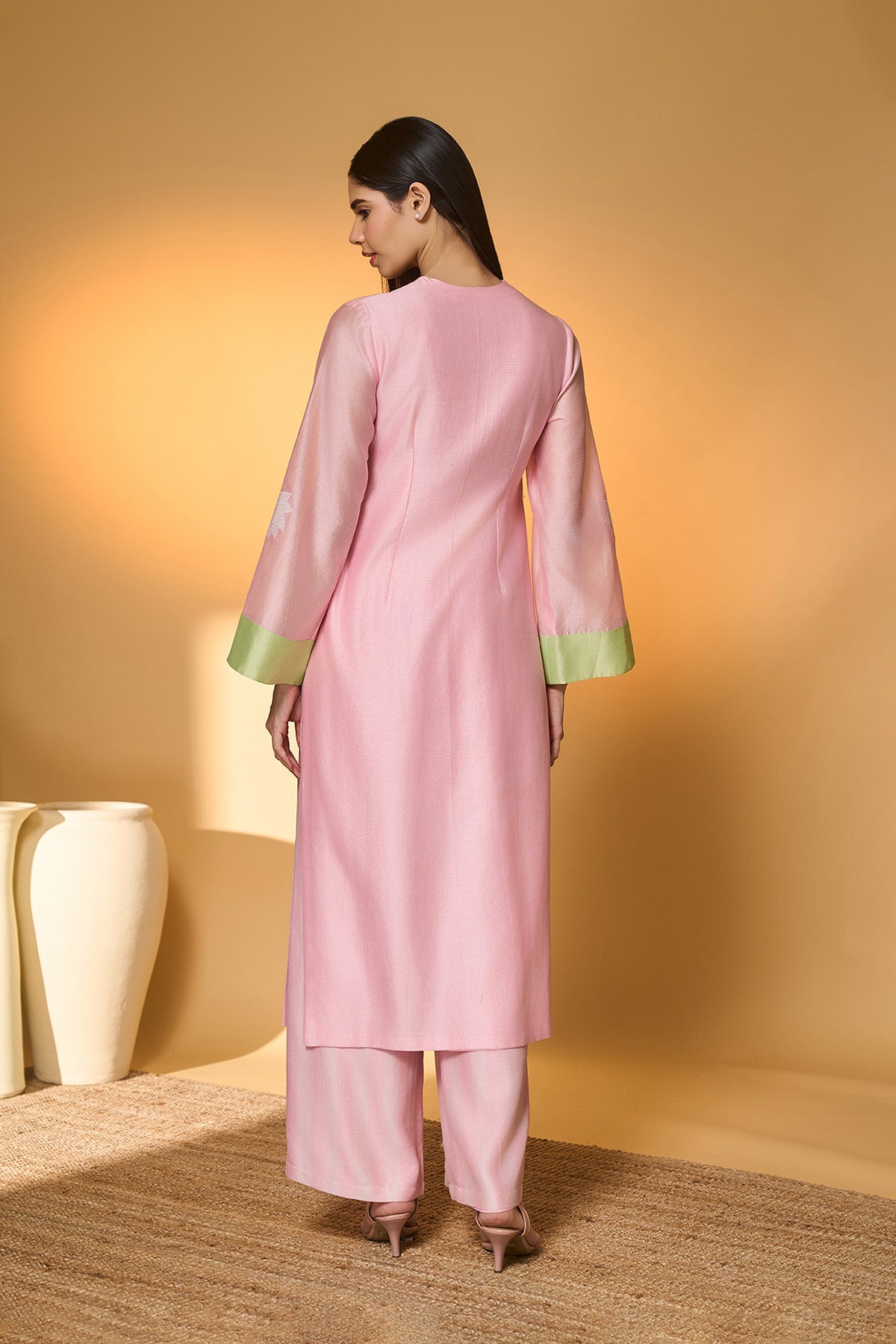 Blushing Bloom Kurta Set