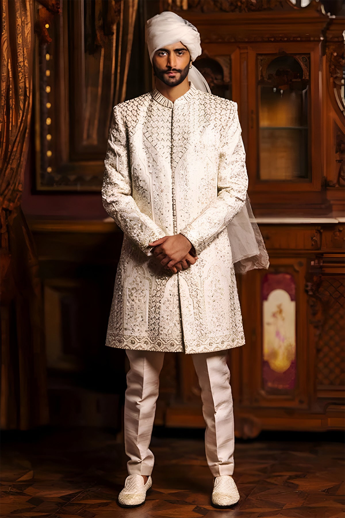 Malo sherwani set