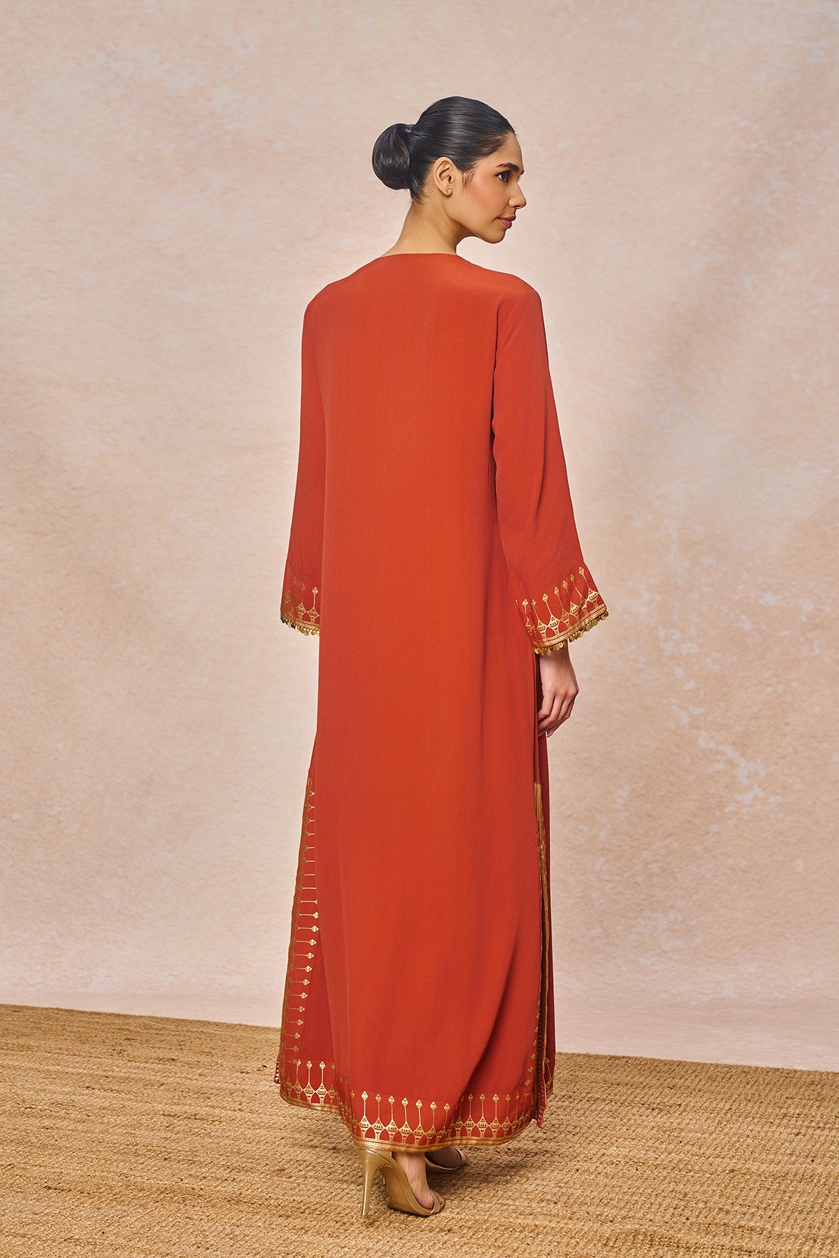 Rust Desert Muse Kaftan