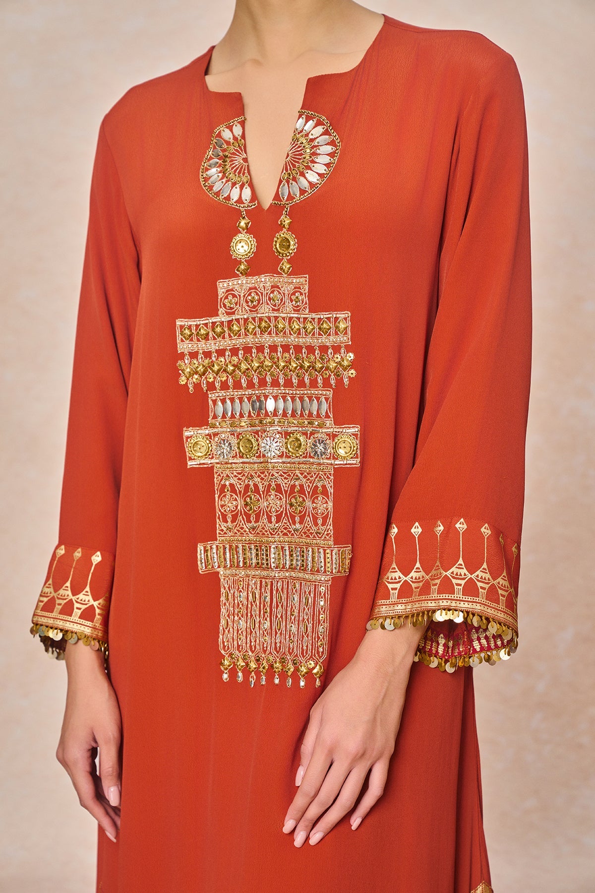 Rust Desert Muse Kaftan