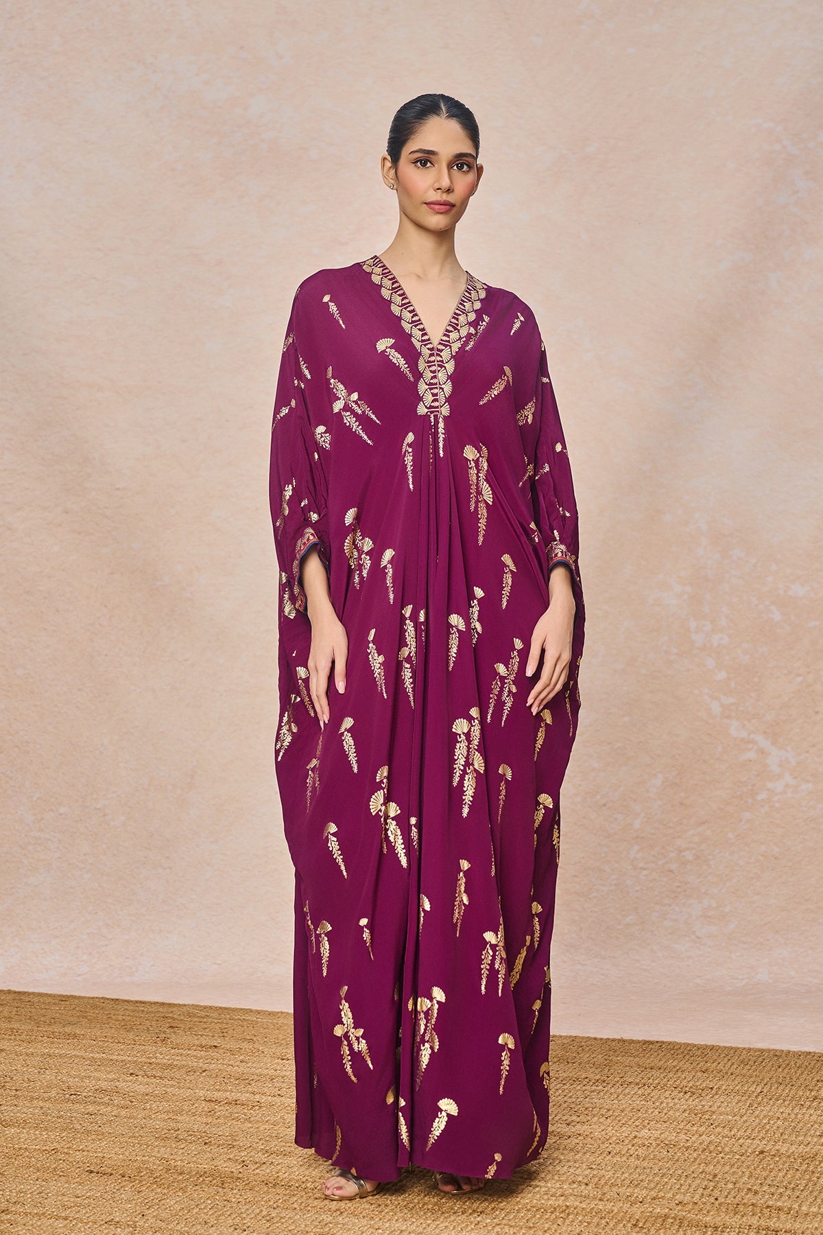 Berry Cherry Vine Kaftan