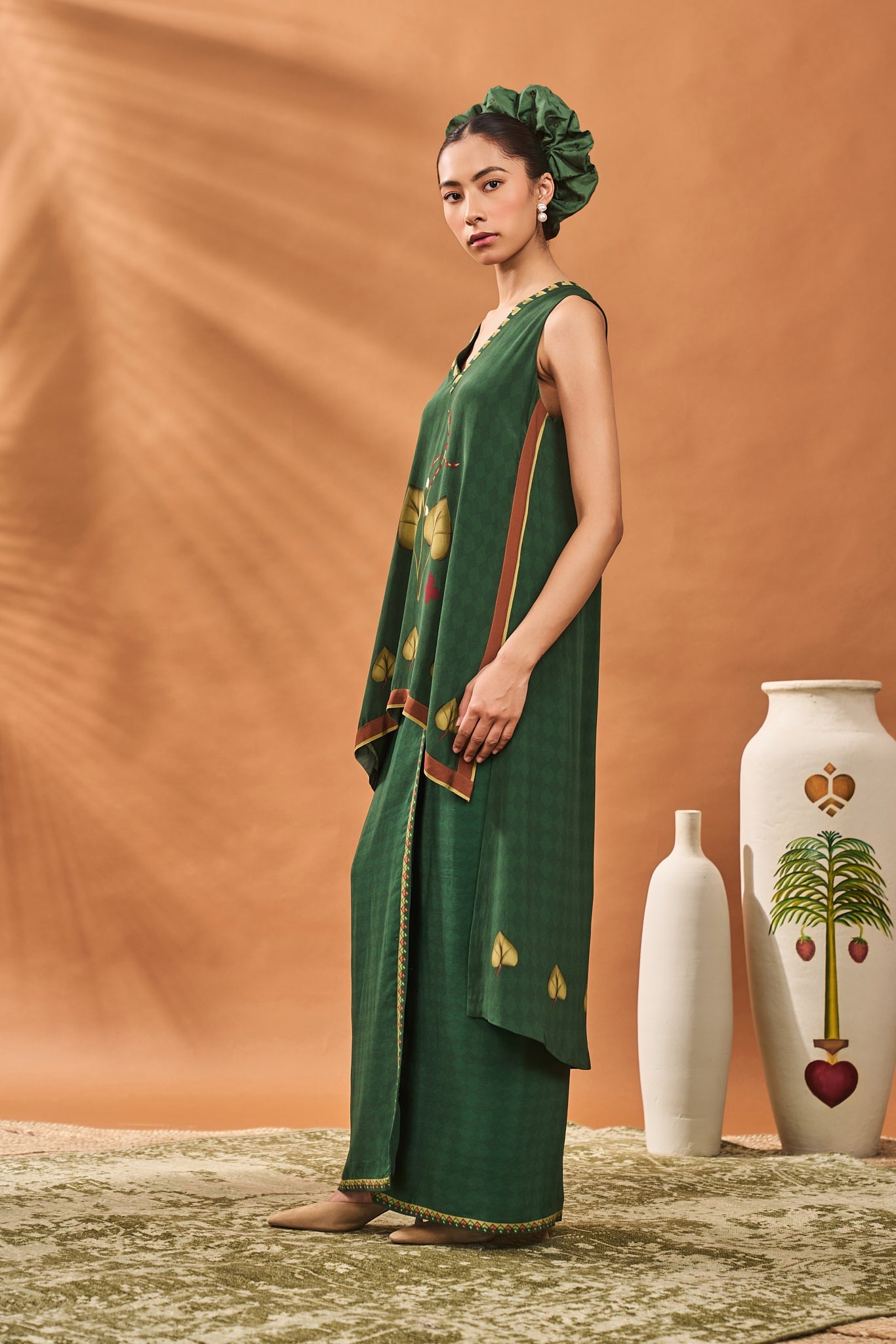 GREEN CLOVER CHECKS FUSION SET