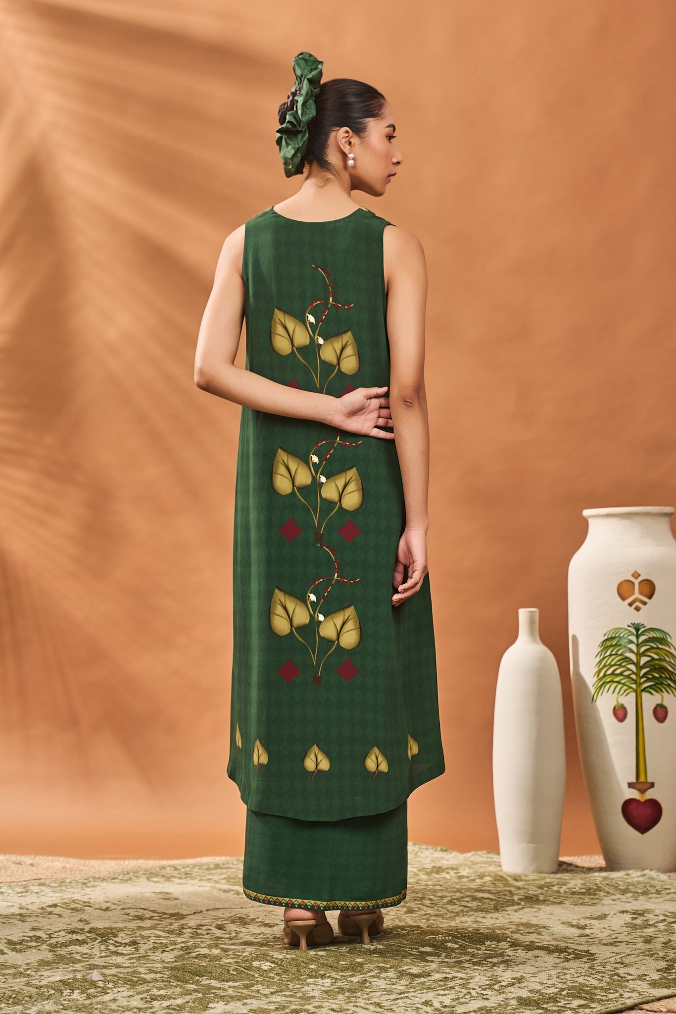 GREEN CLOVER CHECKS FUSION SET