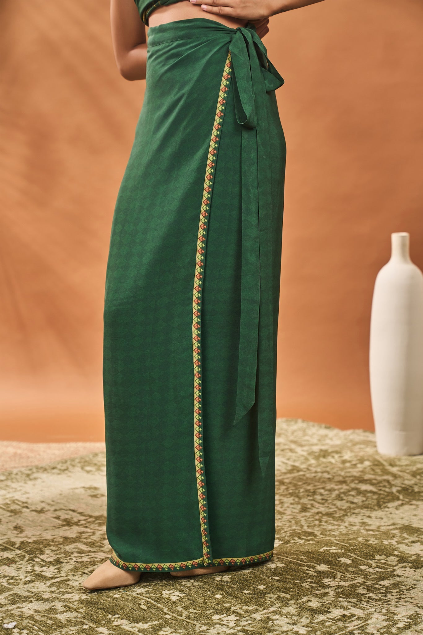 GREEN CLOVER CHECKS FUSION SET