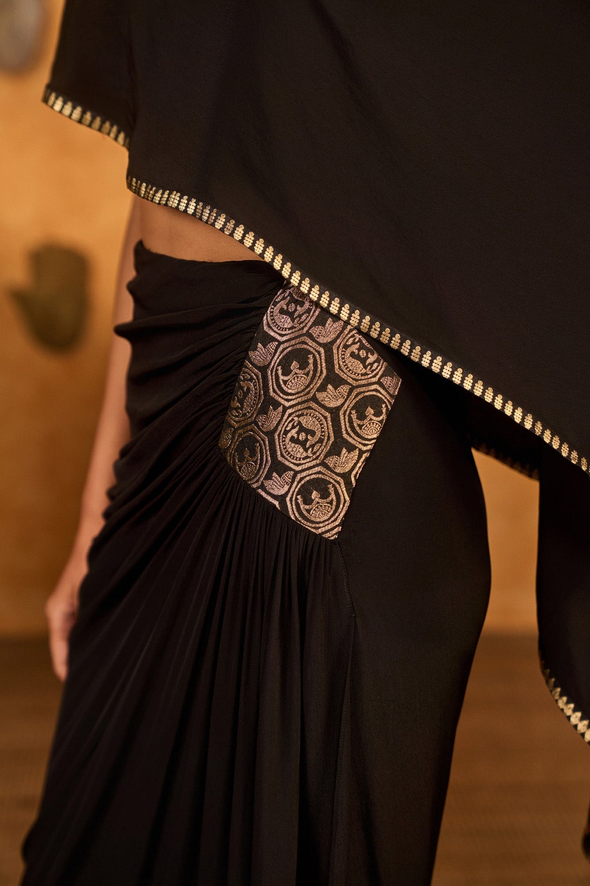 Moonfish Draped Skirt Set