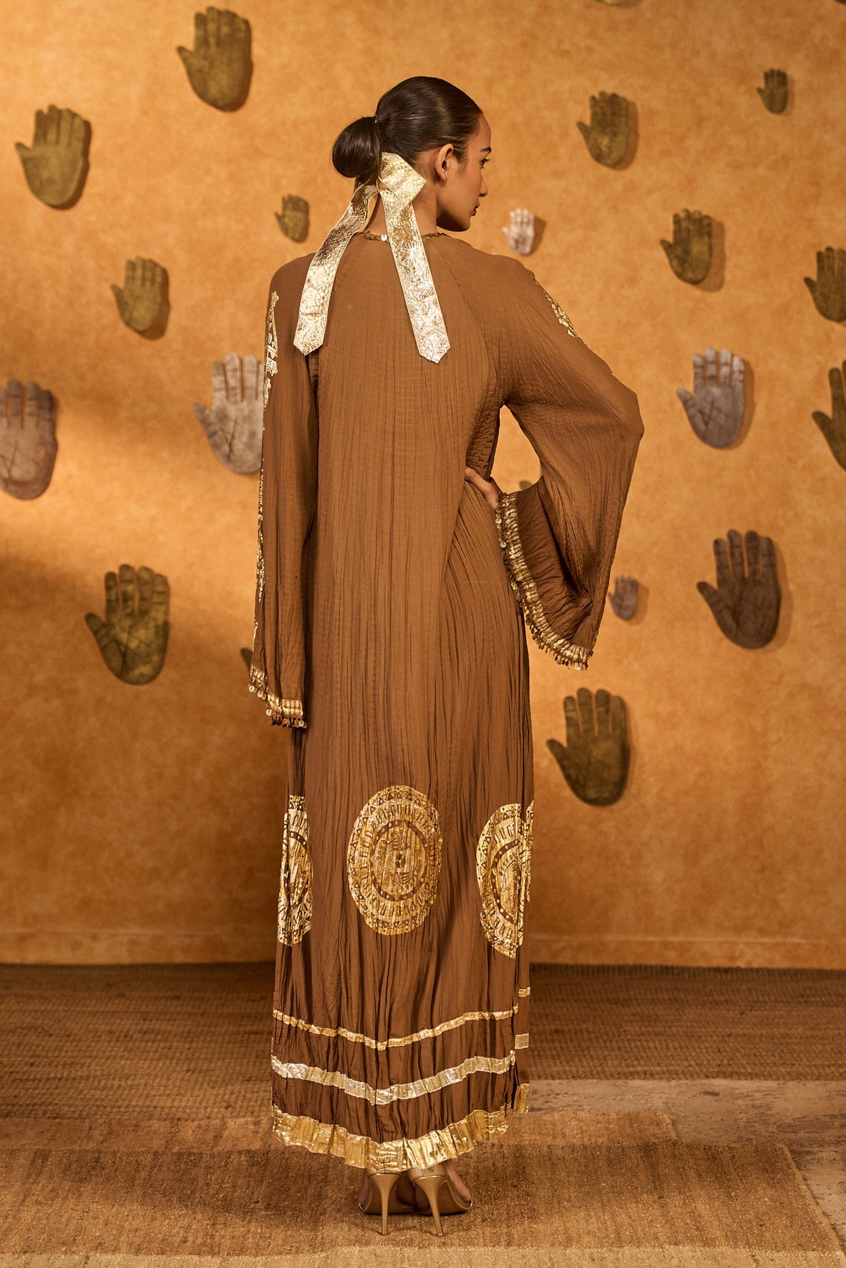 Mocha Muse Moonfish Kaftan