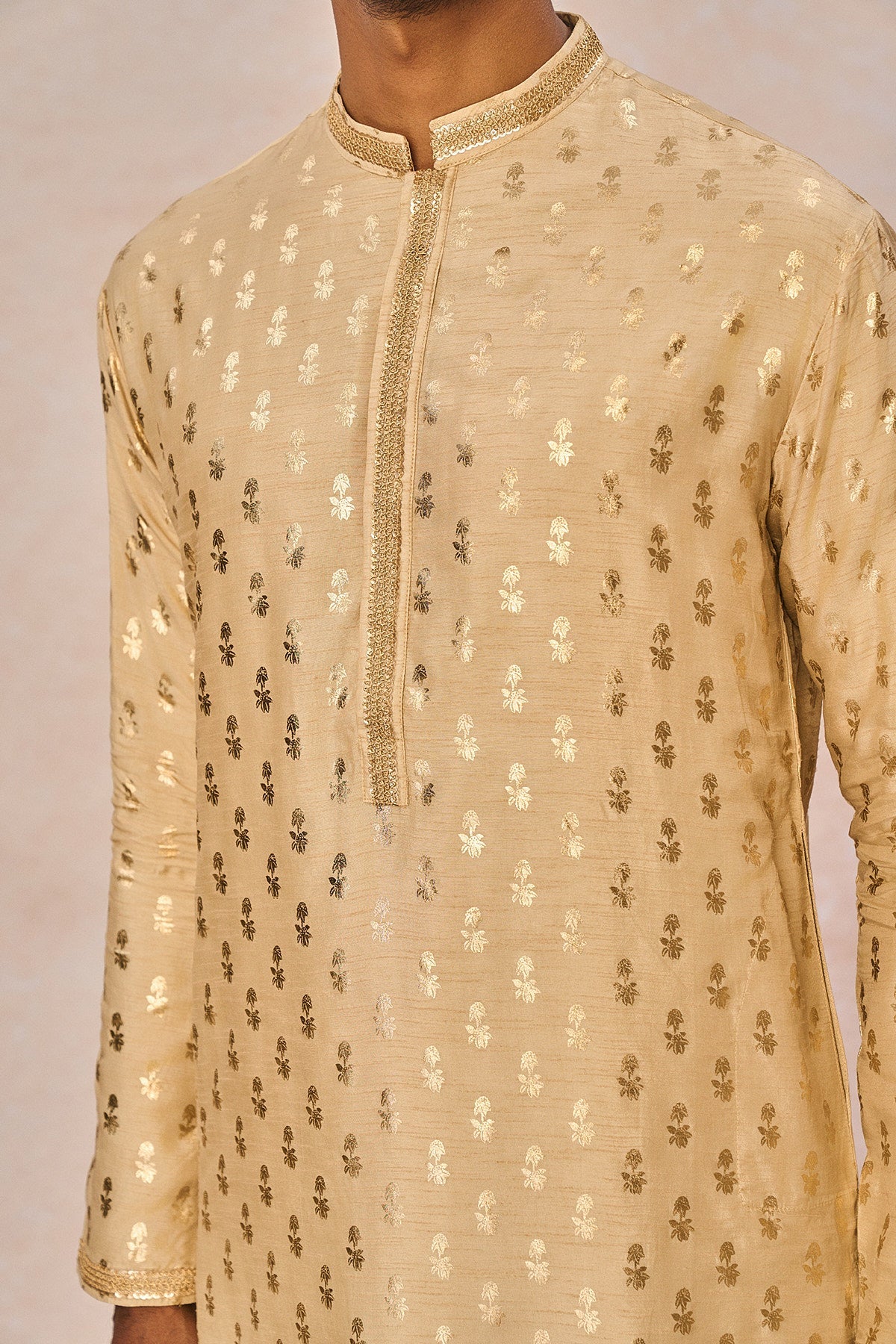 Beige Pixie Dust Kurta Set