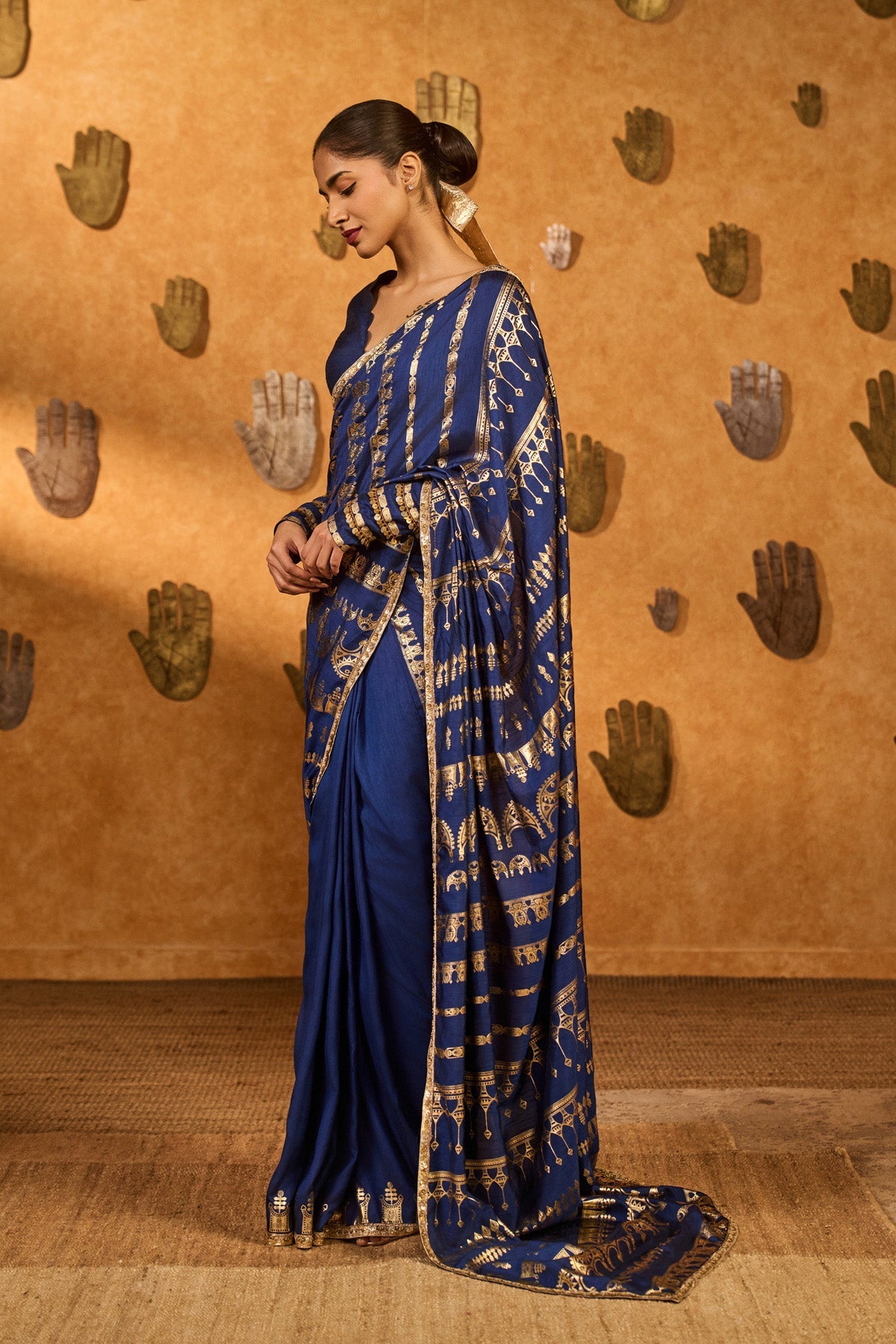 Sapphire Midas Touch Saree