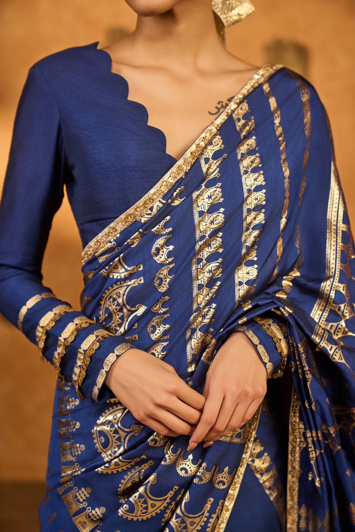 Sapphire Midas Touch Saree