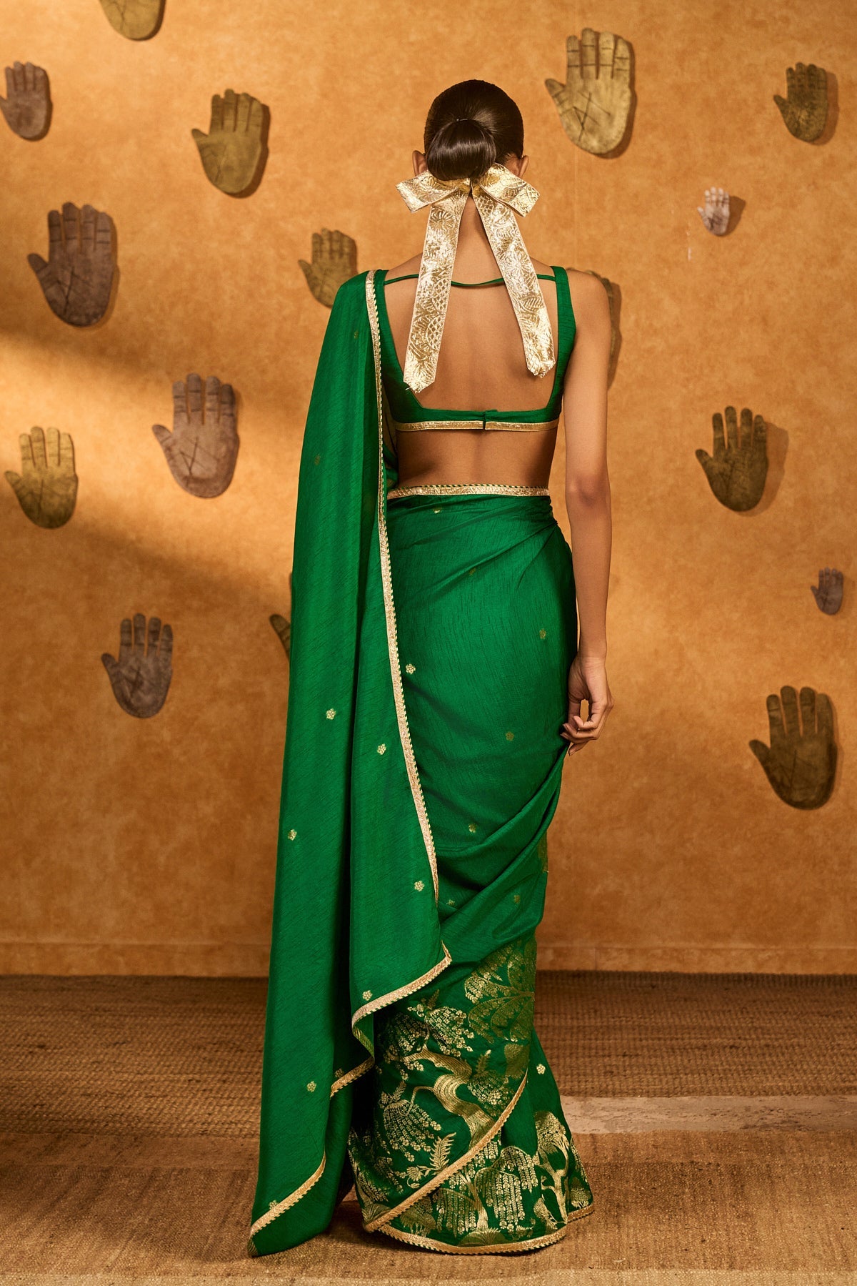 Green Zen Saree