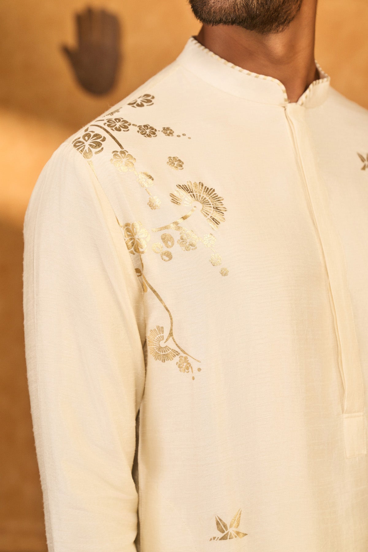 Ivory Crane Dawn Kurta Set
