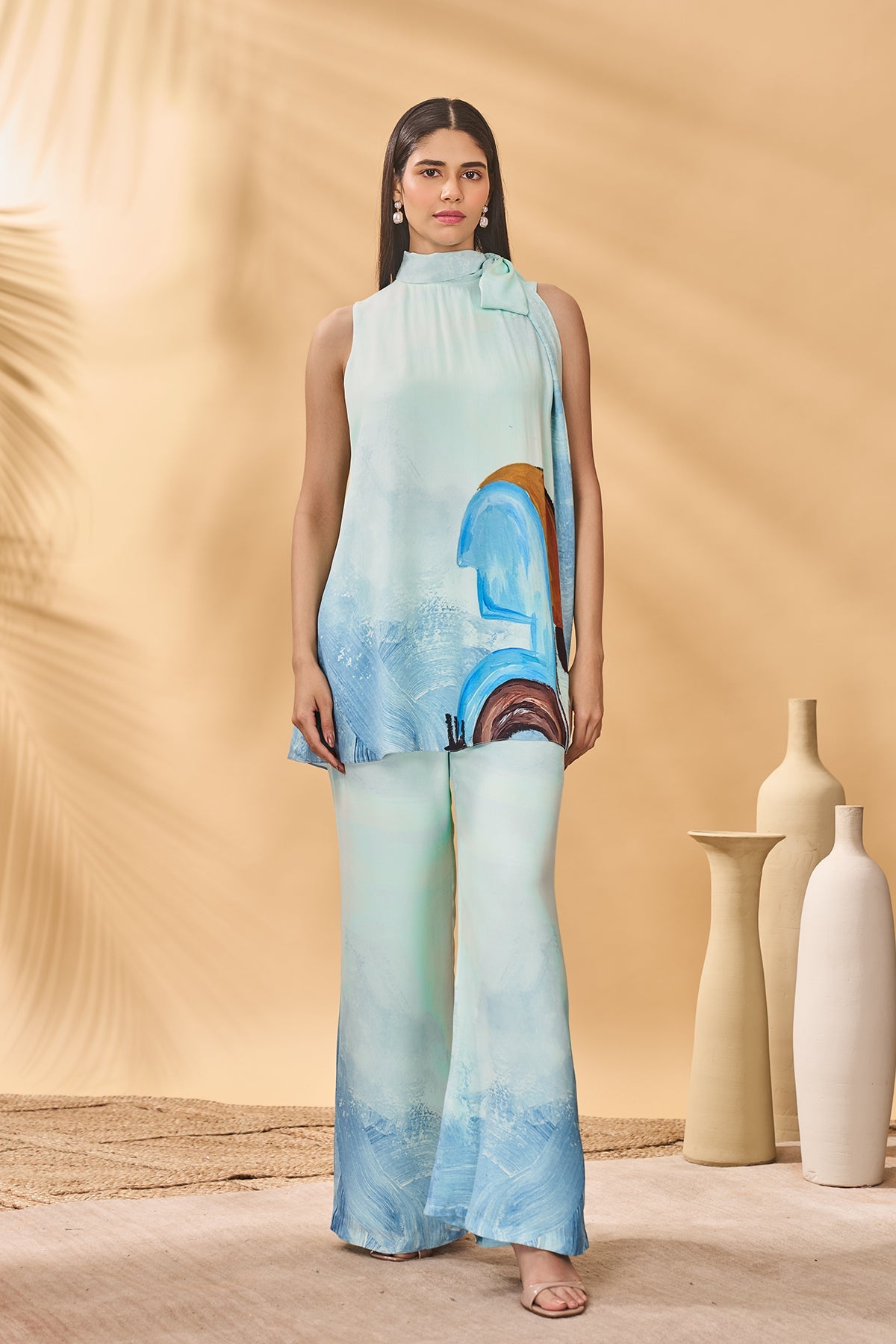 Blue Lost In Space Tunic Set