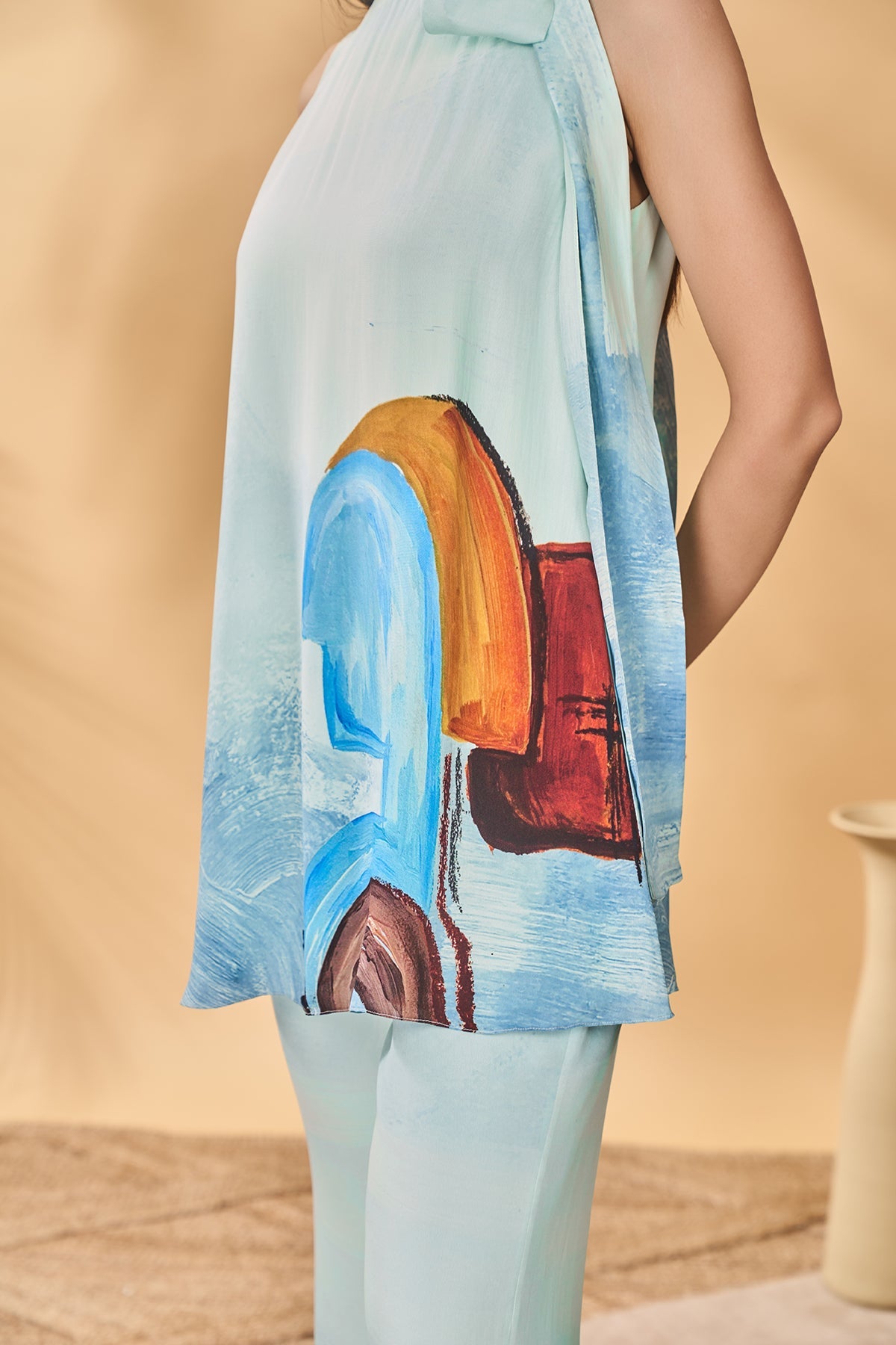 Blue Lost In Space Tunic Set