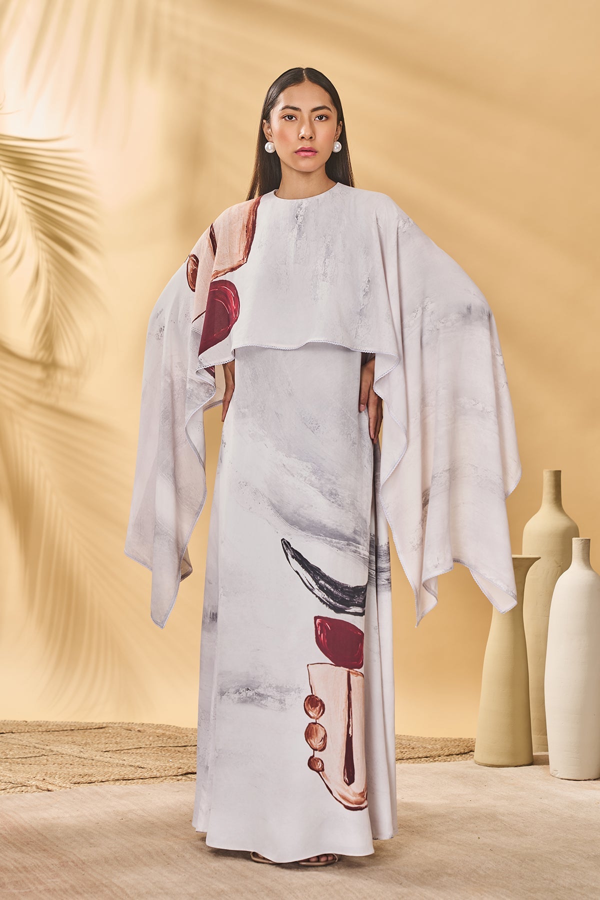 Moon & Mist Cape Kaftan