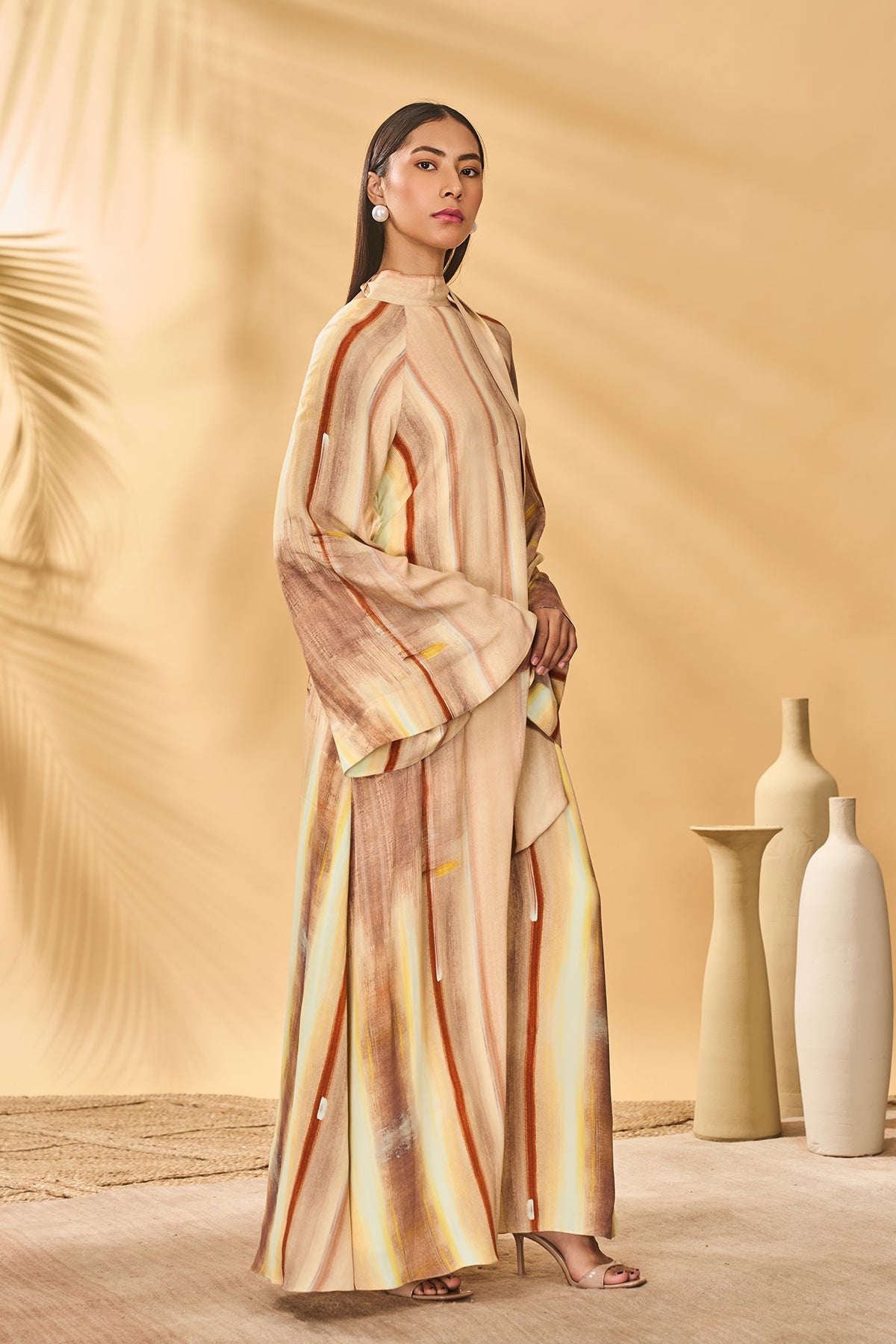 Rustic Strokes Reversible Kaftan