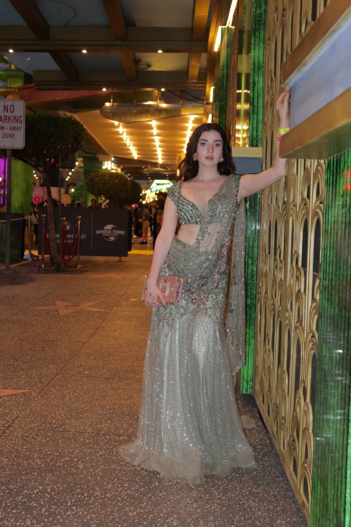Aastha shah in "Michele" Drape Saree