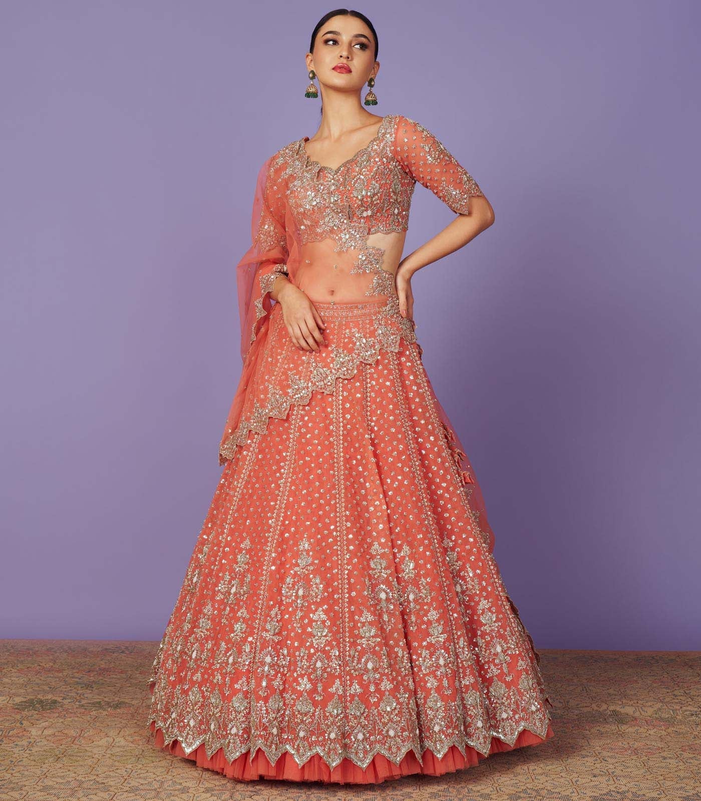 NILOUFER LEHENGA SET