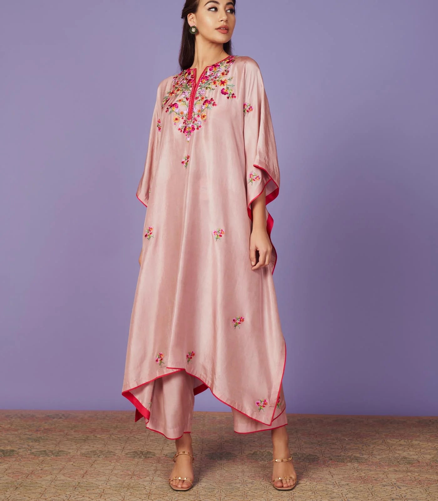 MULTI THREAD WORK KAFTAN SET