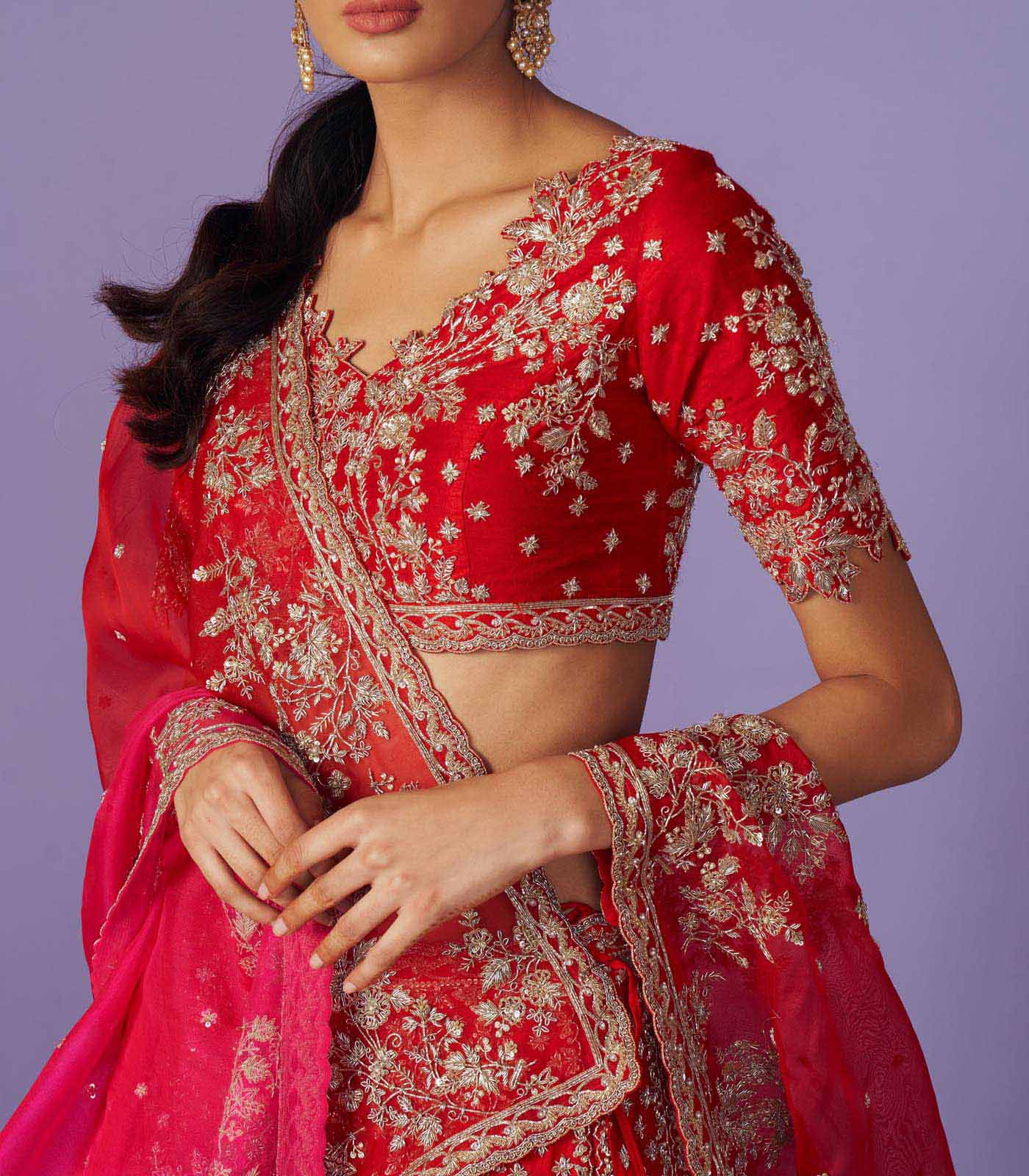 LEH NYOMAA LEHENGA SET