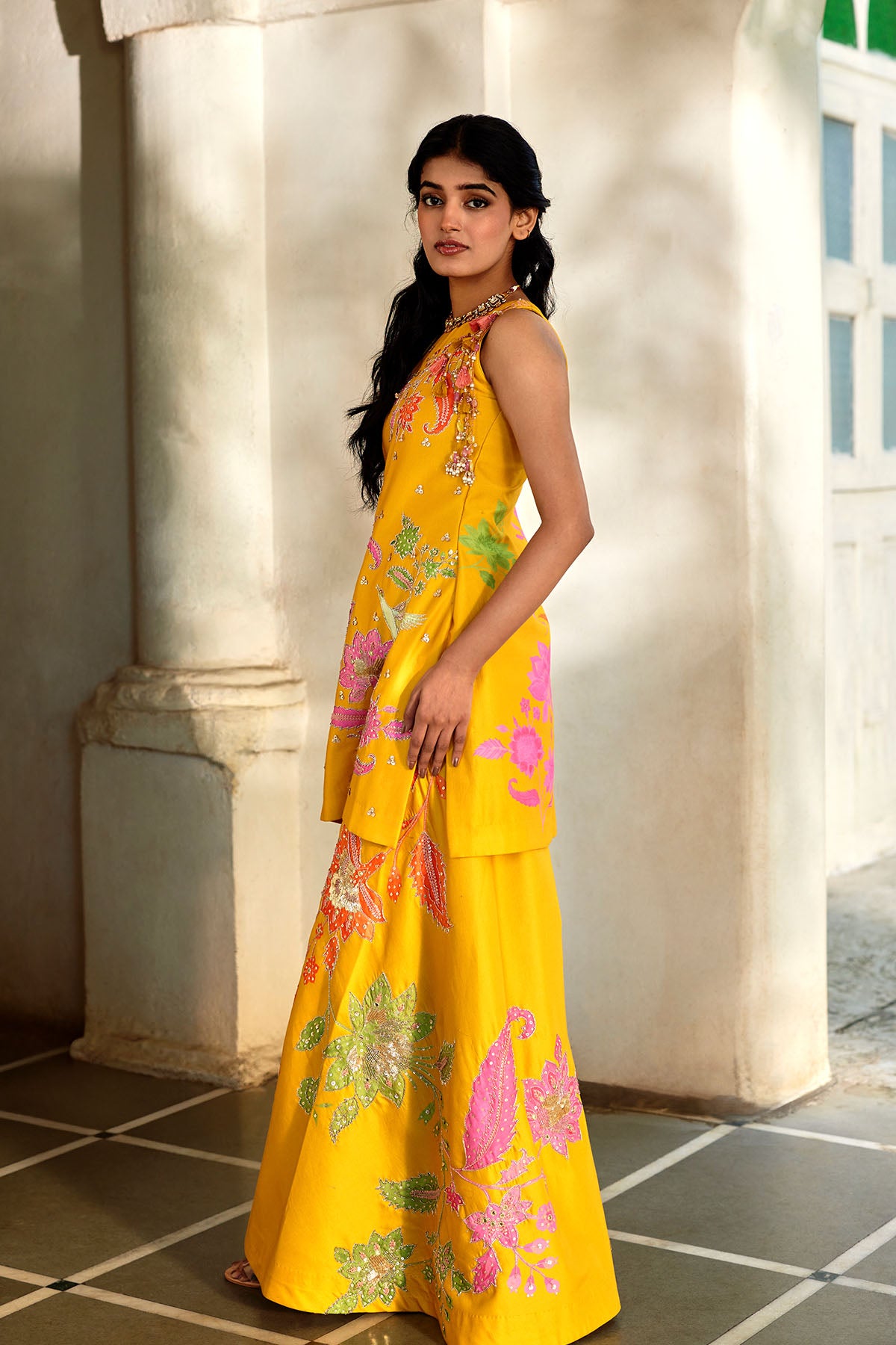 HALO KURTI SET – HONEY