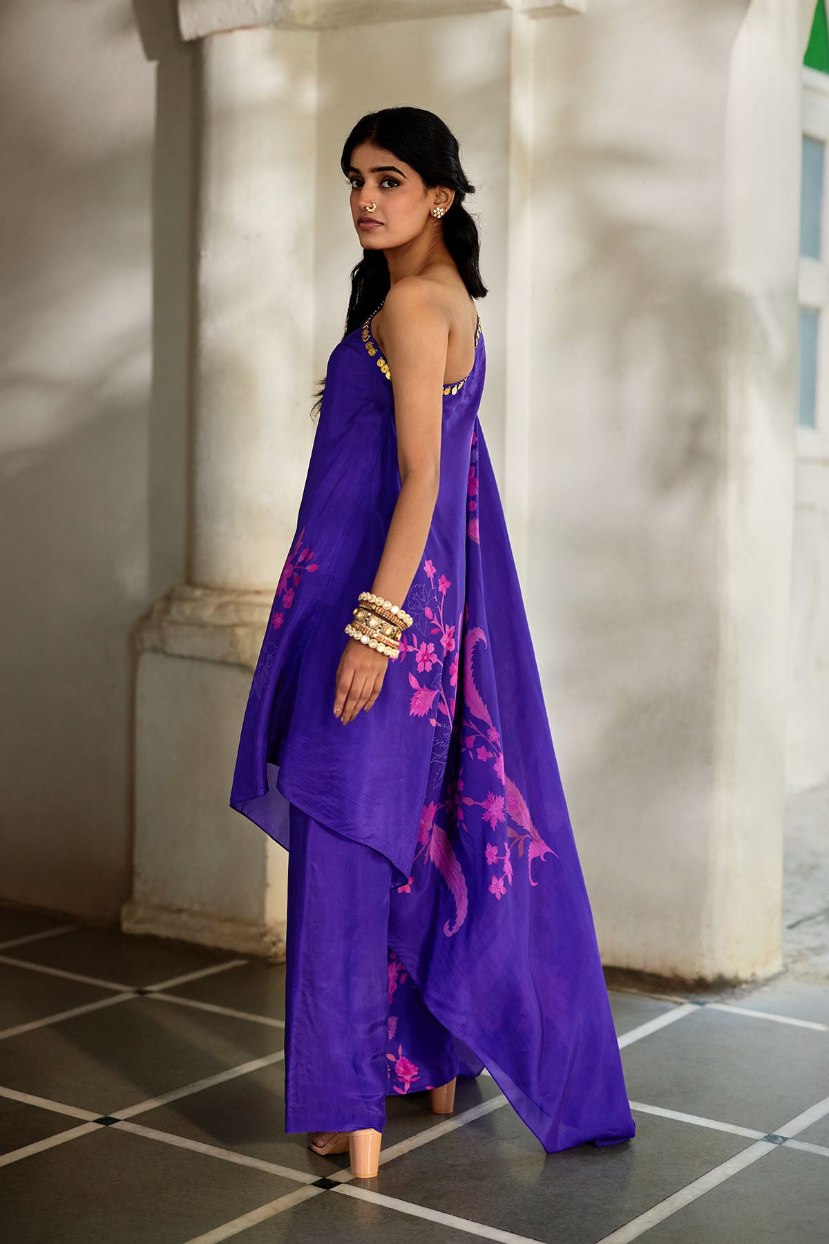 CALLA DRESS SET – GRAPE