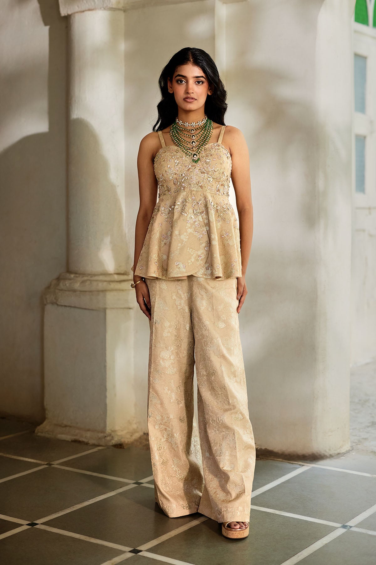 NARA PEPLUM SET