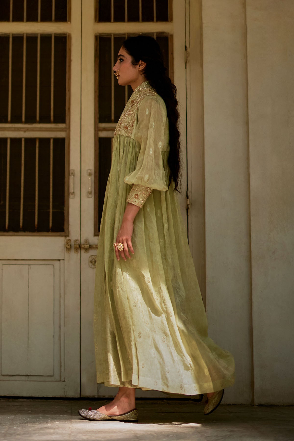 SOLENE PALAZZO JACKET SET