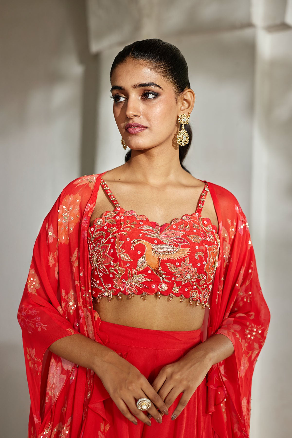 NUNU JACKET PALAZZO SET