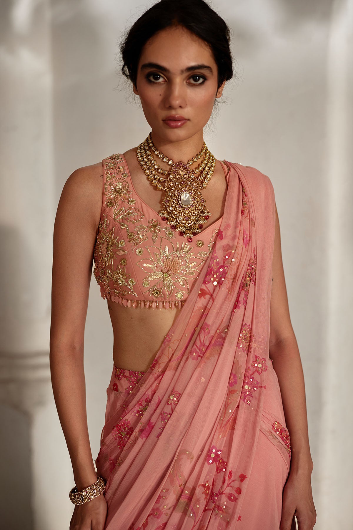 KIRI SAREE SET