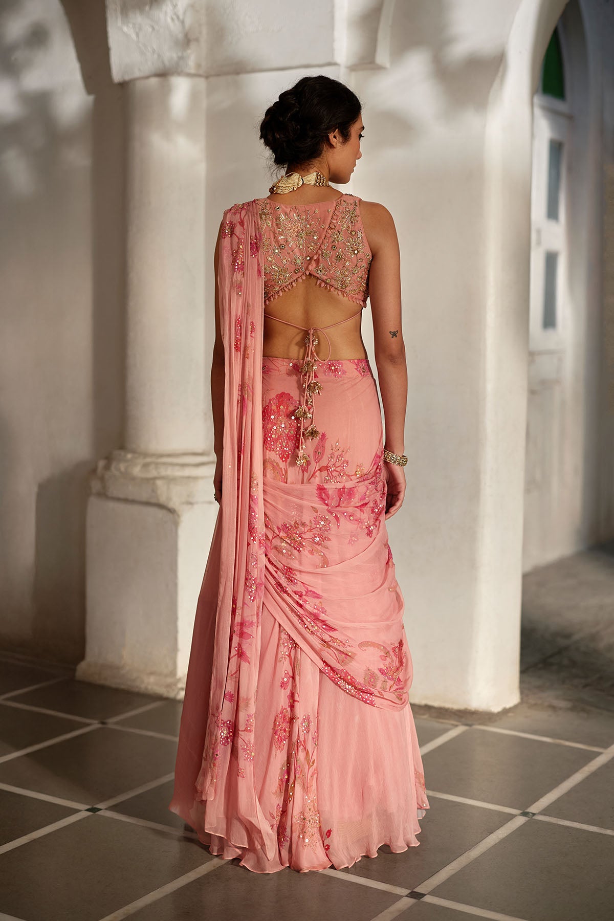 KIRI SAREE SET