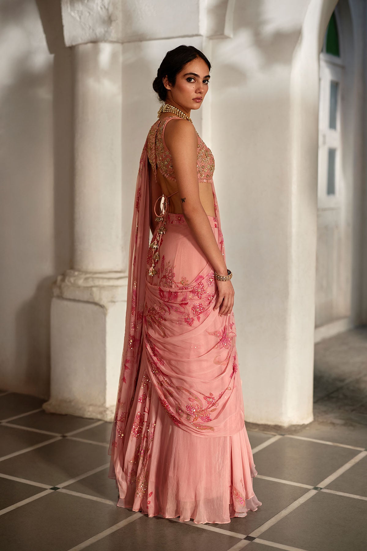 KIRI SAREE SET
