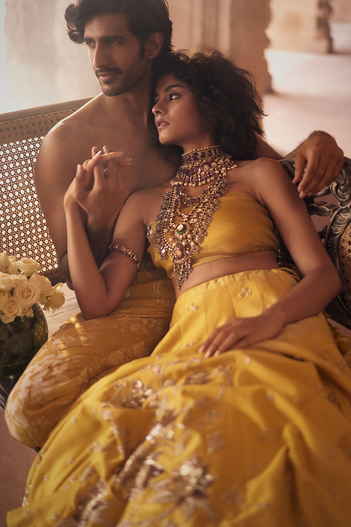 SAGE LEHENGA SET