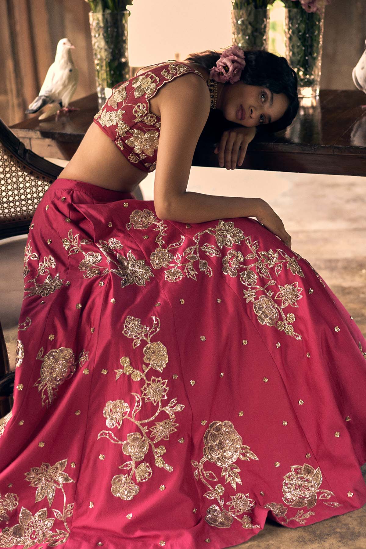 CELESTE LEHENGA SET