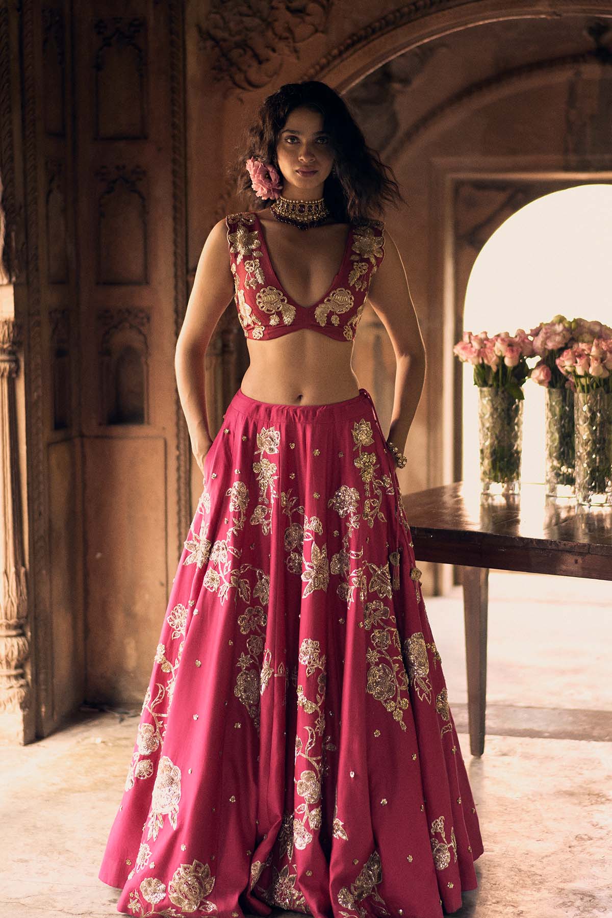 CELESTE LEHENGA SET