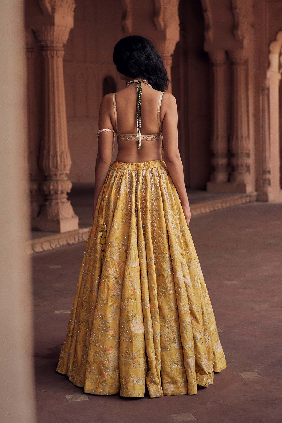 RUBY LEHENGA SET