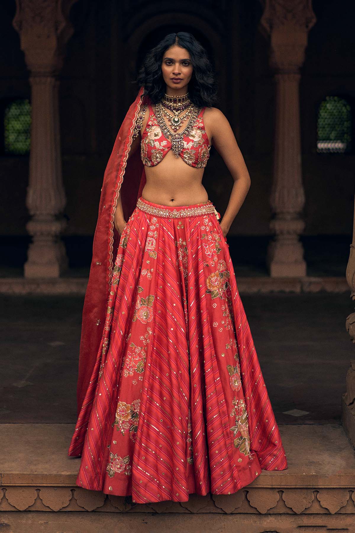 OCEANE LEHENGA SET