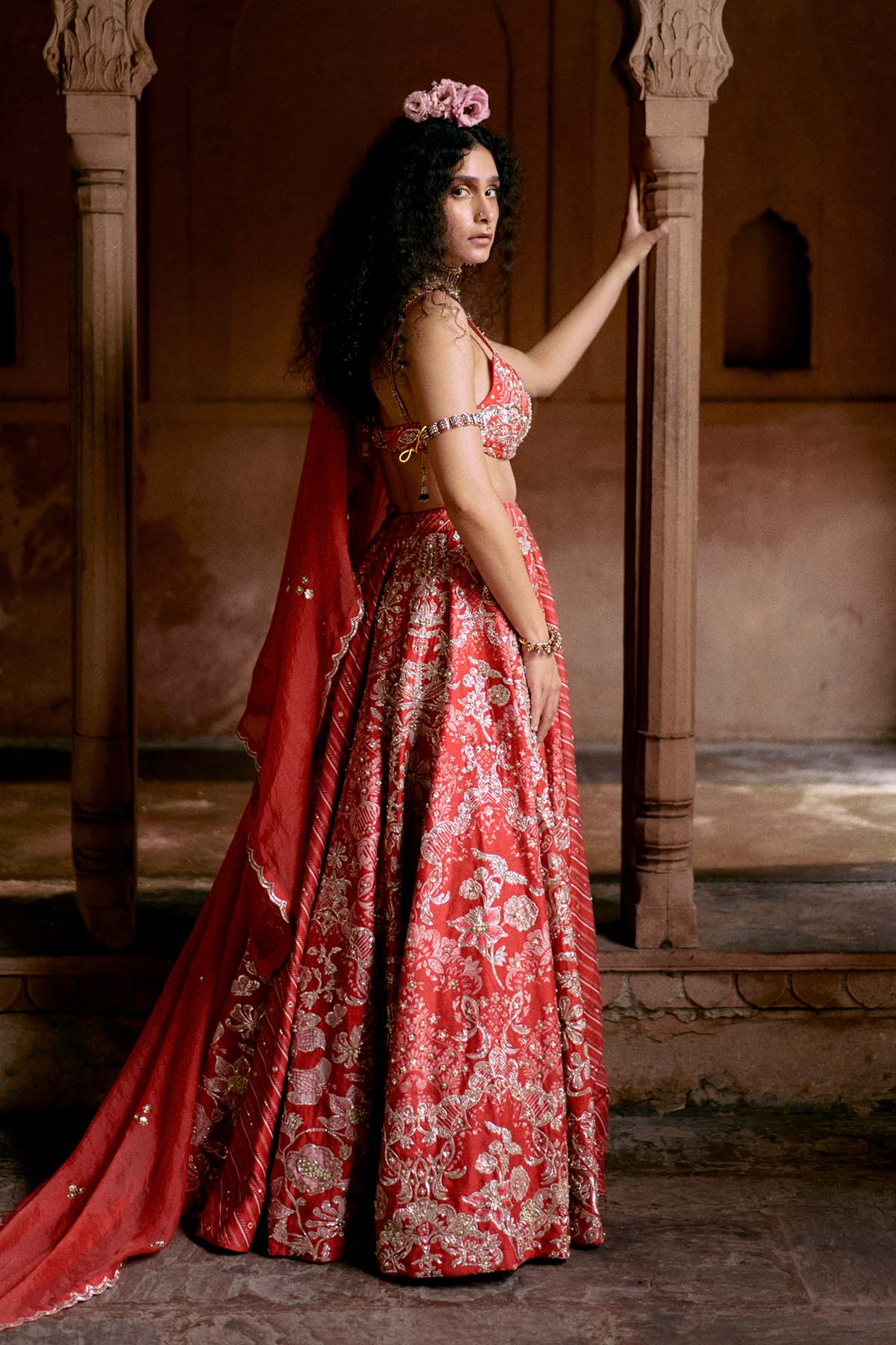 JEAN LEHENGA SET