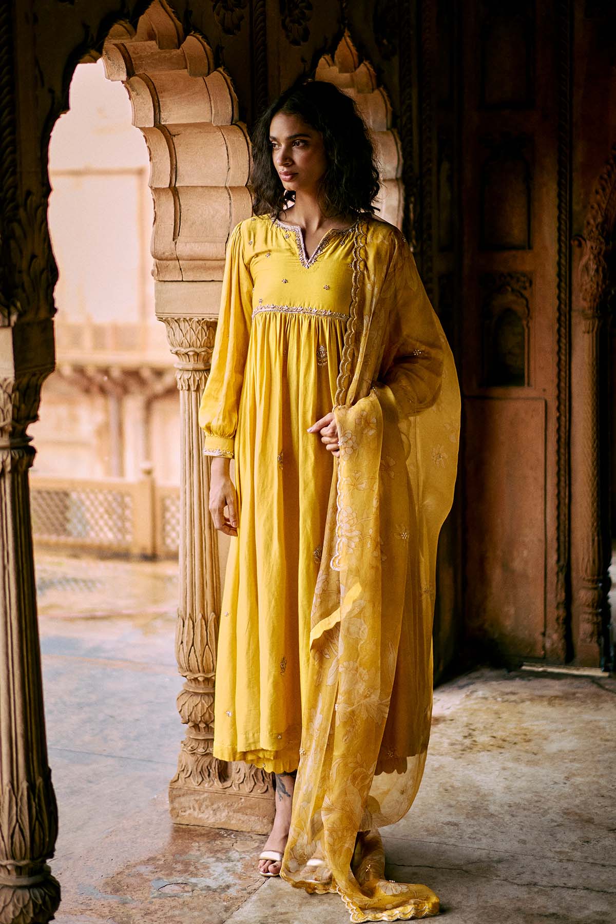ELIZABETH ANARKALI SET