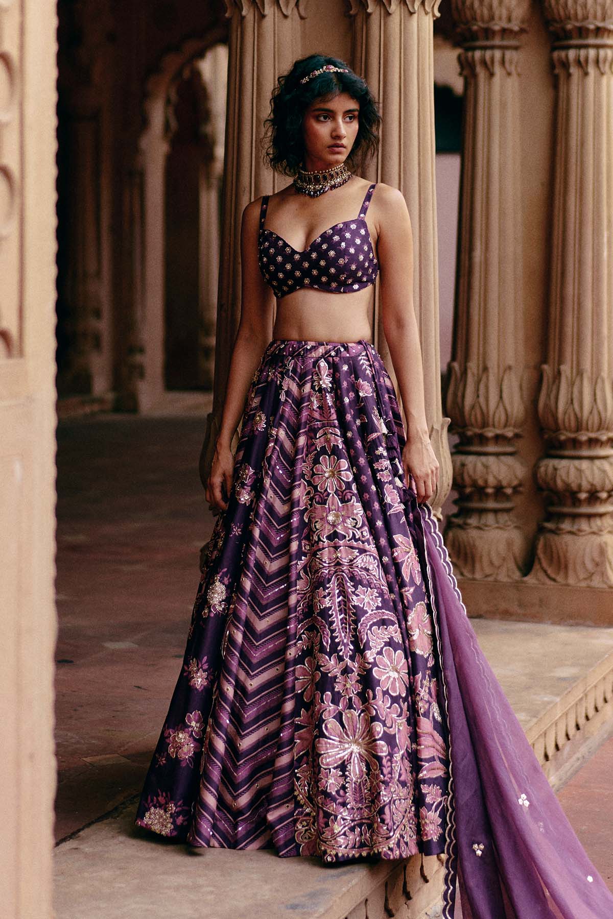 AUBREY LEHENGA SET