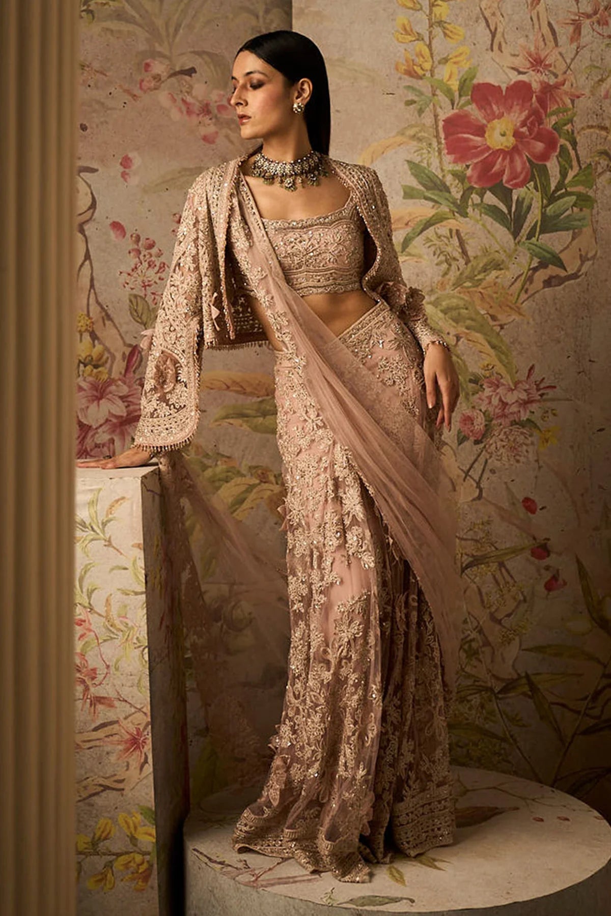 LADY SAREE SKIRT SET