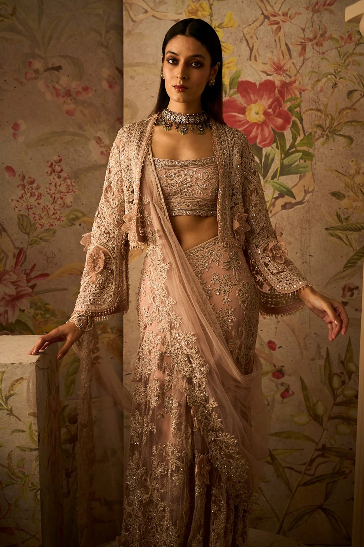 LADY SAREE SKIRT SET