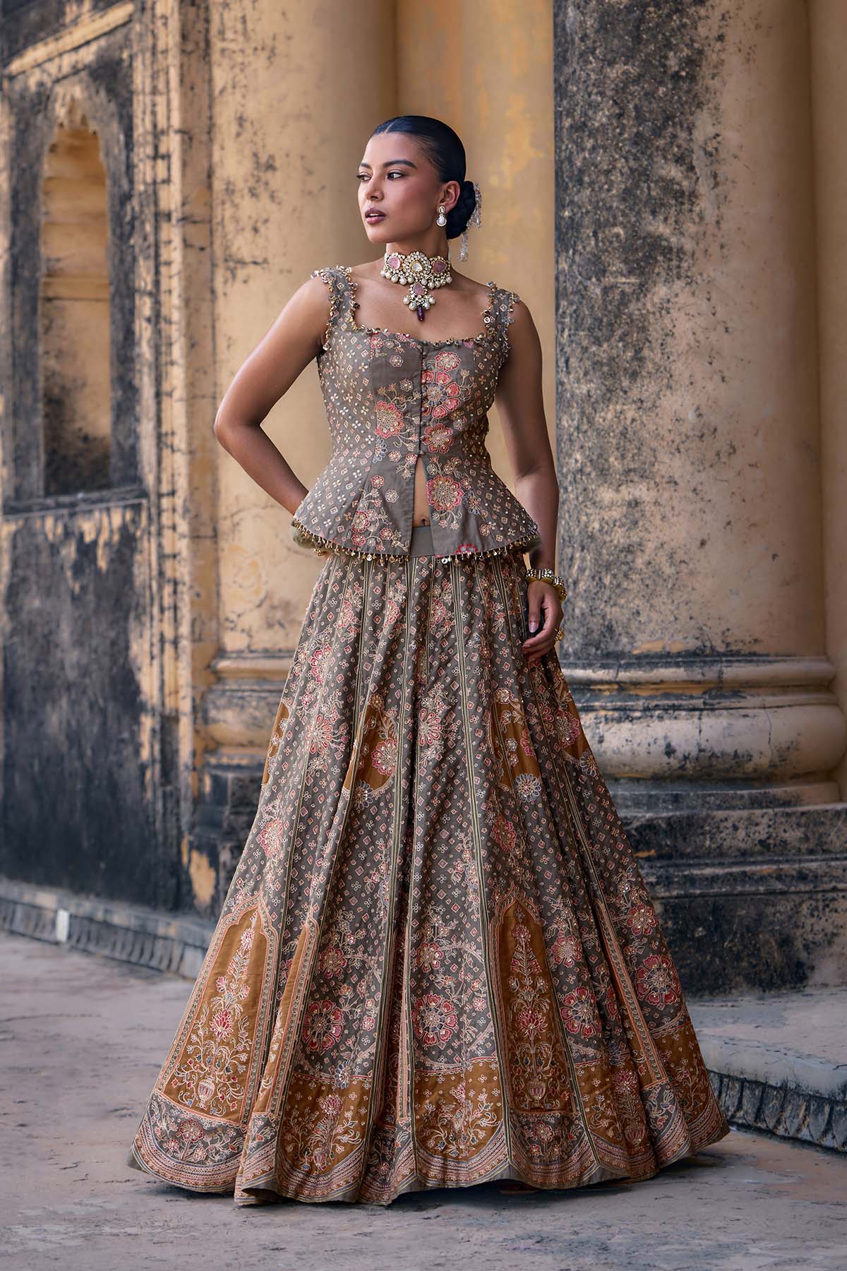 Zikr Lehenga Set