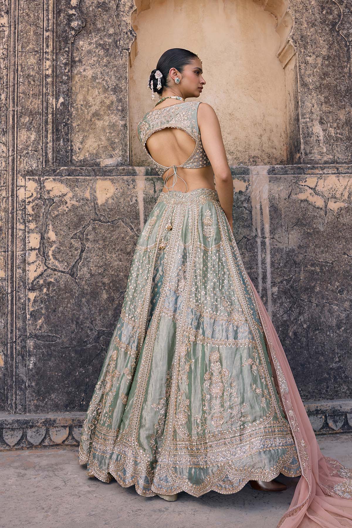 Wafa Lehenga Set